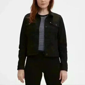 LEVI'S LEATHER SUEDE  BOMBER JACKET